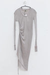 marc le bihan pleated dress 2847 E23 CHAMOIX